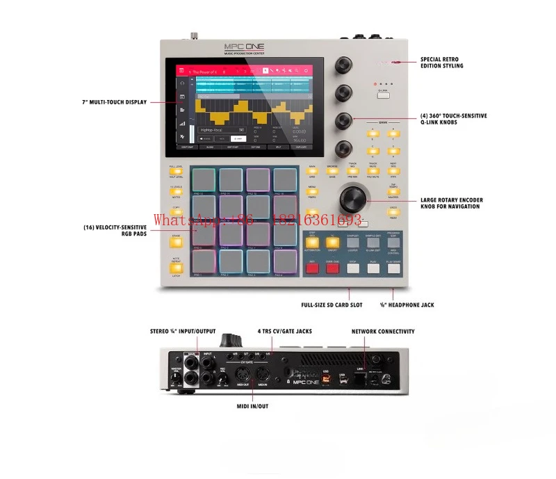 Midi Controller Pad - 2026GOOD Aranżer Keyboard Drum Machine Kontroler