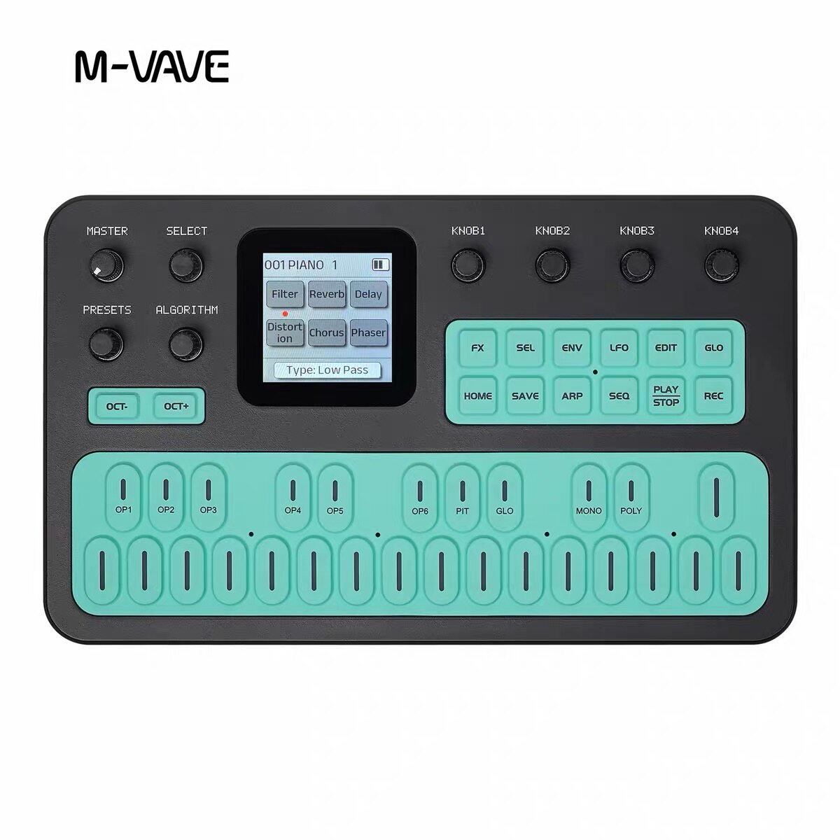M-VAVE FM1 – przenośny synteza – Midi Controller Pad recenzja i cena