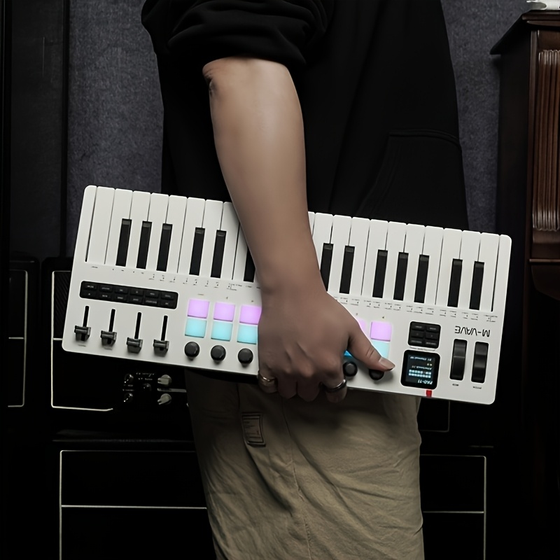 Klawiatura MIDI Bluetooth M-VA – Midi Controller Pad recenzja i cena