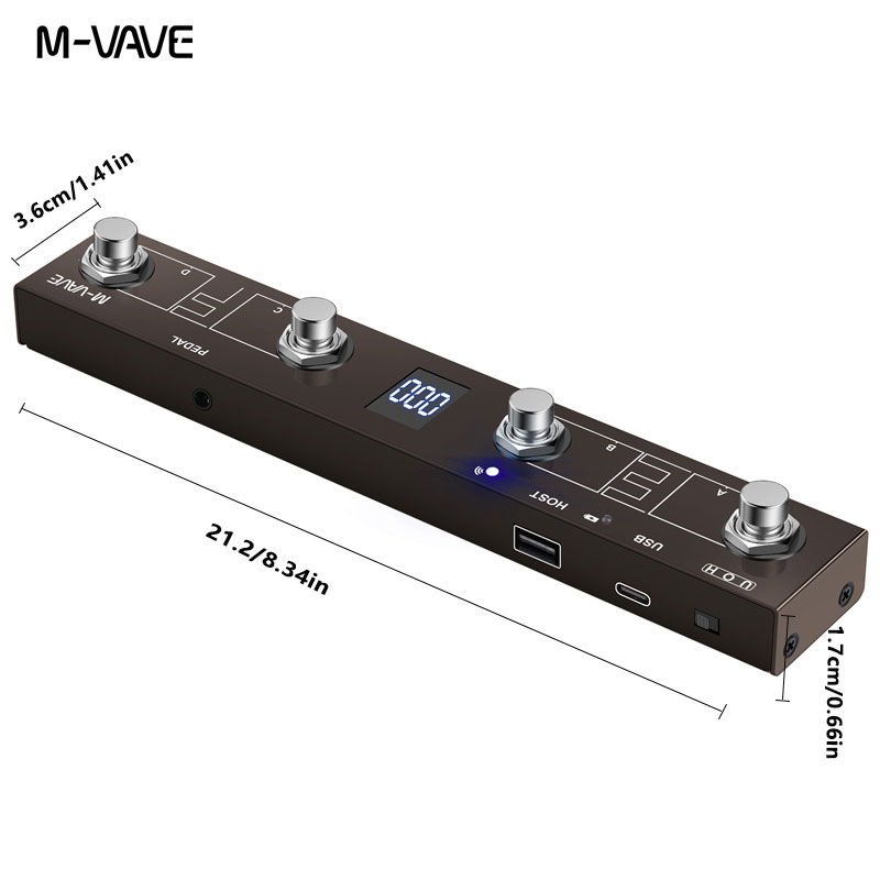 Cyfrowy procesor multi-efektów – Midi Controller Pad recenzja i cena